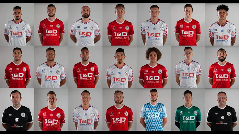 Cầu thủ Melbourne Knights và Brunswick City đang đấu tranh gay gắt cho quyền kiểm soát…
